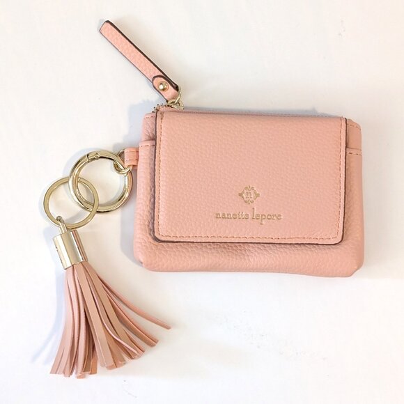 Nanette Lepore Keychain Wallet in Peach - Picture 1 of 4